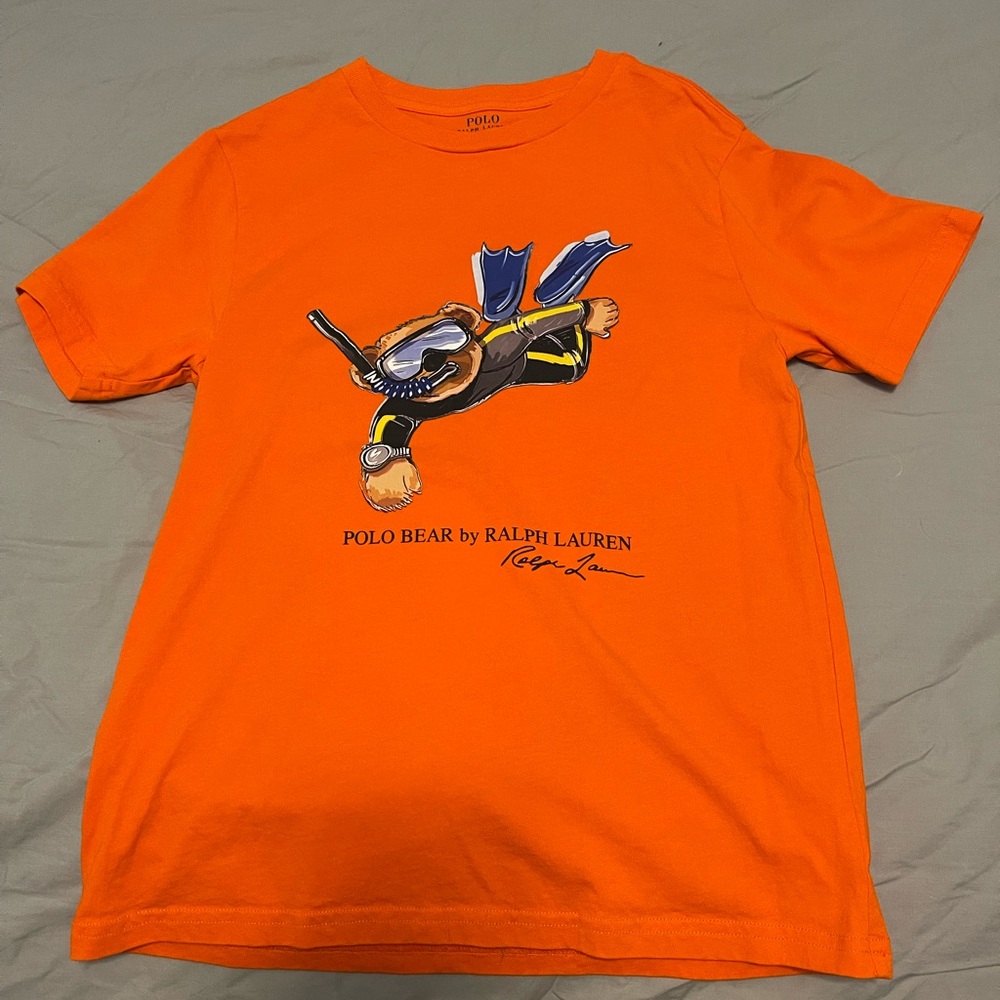 Polo by Ralph Lauren Kids Orange T-Shirt